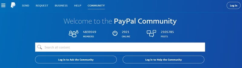 assistenza paypal community