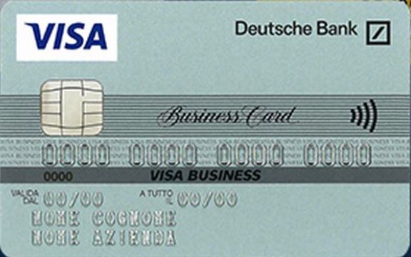 business card visa deutsche bank