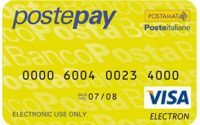Carta prepagata Postepay Standard
